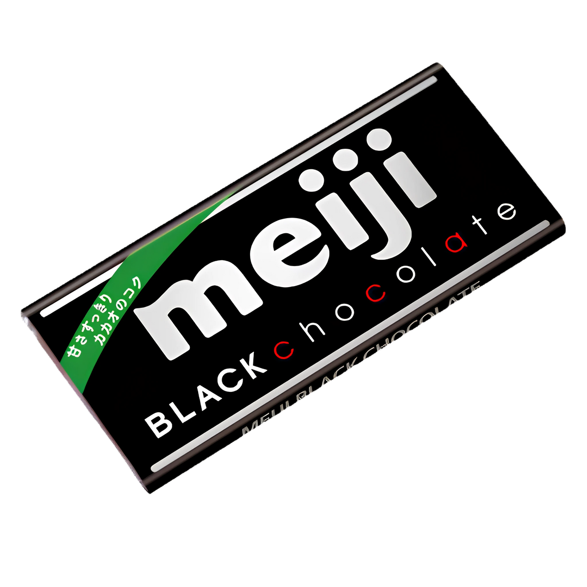 Meiji Black Chocolate 50g bar, front of pack