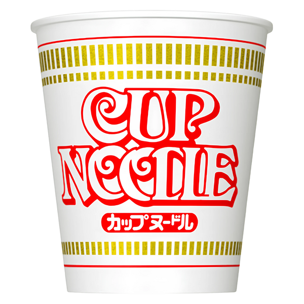 Nissin Cup Noodle original soy sauce, 78 g Japanese cup, front of pack
