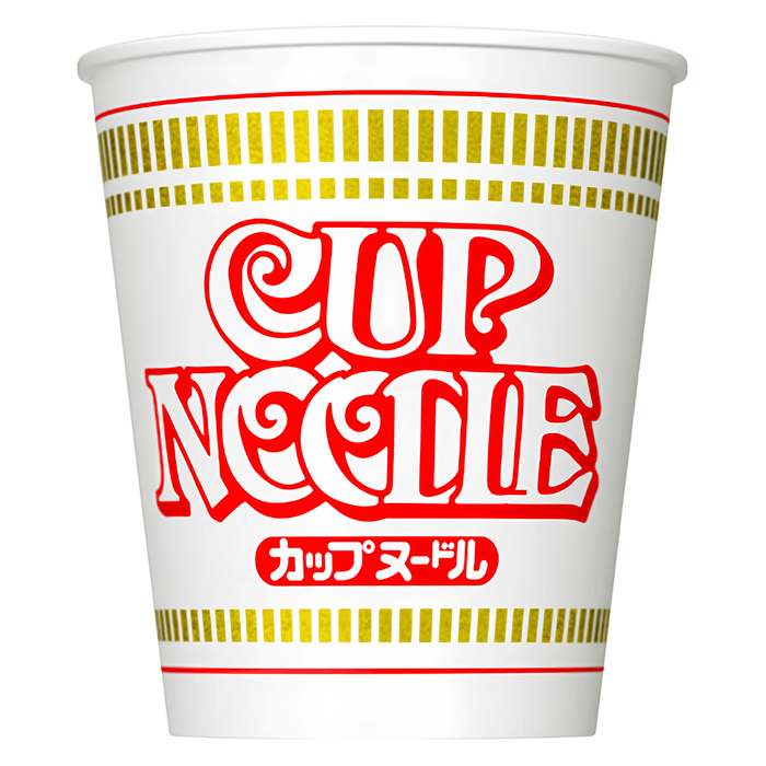Nissin Cup Noodle original soy sauce, 78 g Japanese cup, front of pack